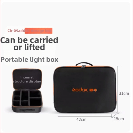 God Cow θήκη για φωτογράφηση σε στούντιο φωτισμού με ρόδες, 2 kg, κυκλοφόρησε το 2020