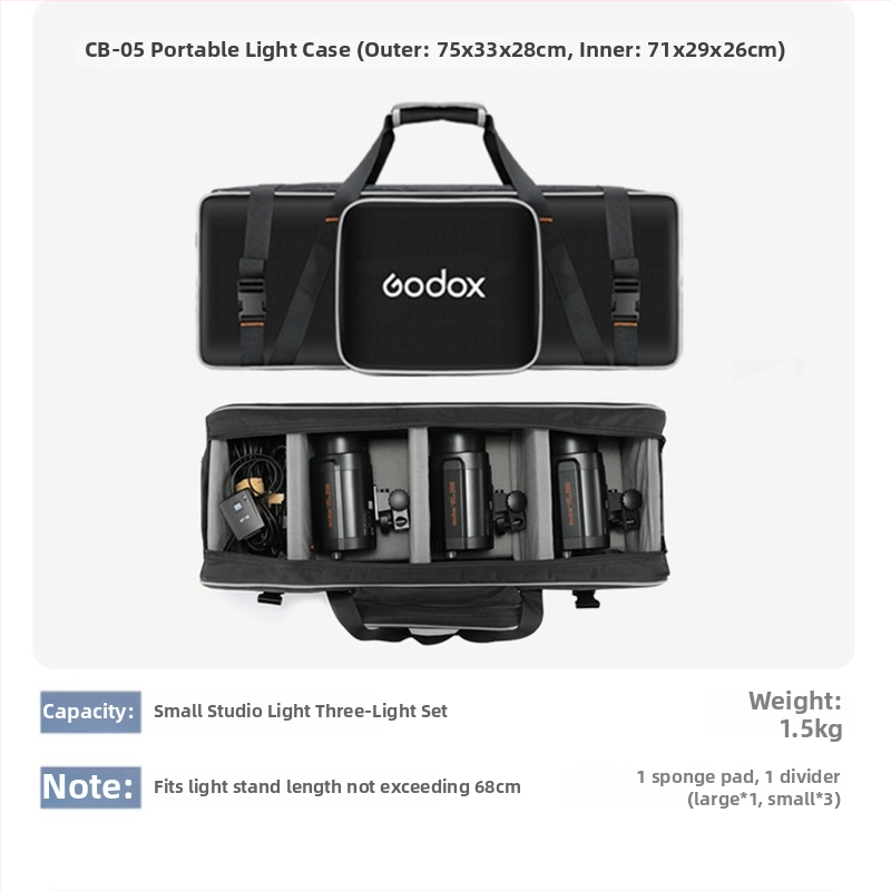 God Cow θήκη για φωτογράφηση σε στούντιο φωτισμού με ρόδες, 2 kg, κυκλοφόρησε το 2020