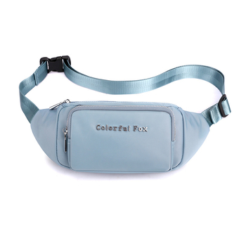 Чанта за талия в урбанистичен стил — нейлон, подплата полиестер, цип, вътрешен джоб