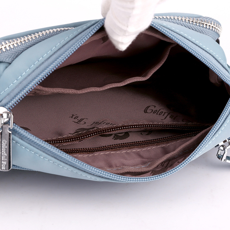 Чанта за талия в урбанистичен стил — нейлон, подплата полиестер, цип, вътрешен джоб