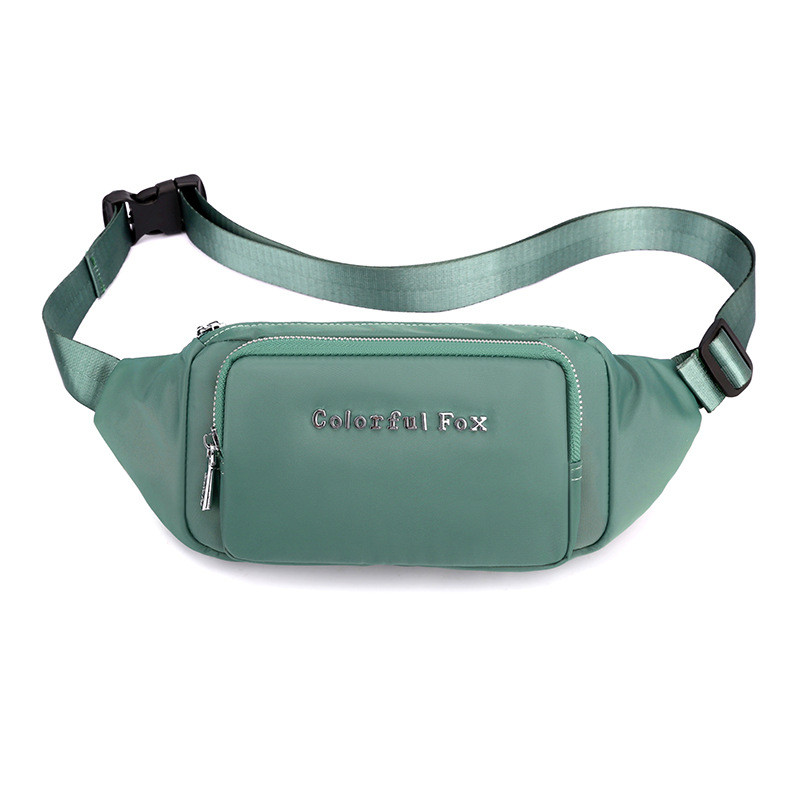 Чанта за талия в урбанистичен стил — нейлон, подплата полиестер, цип, вътрешен джоб