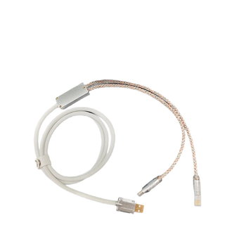 USB-A към USB-C адаптер кабел за клавиатури и мишки, оксигено чист мед, ръчна изработка, за ПК