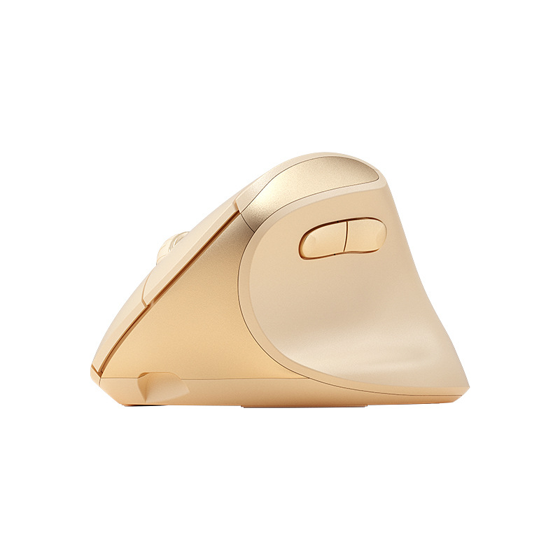 BOW ergonomska vertikalna mini miš, dvostruki način bežične veze (2.4G + Bluetooth), DPI 800/1200/1600, USB sučelje, domet 10 m