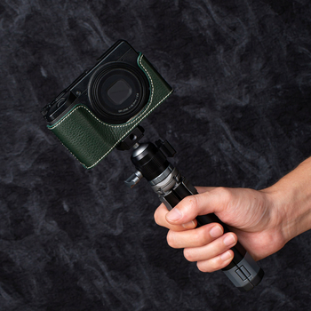 Τσάντα φωτογραφικής μηχανής από γνήσιο δέρμα, σε στυλ ώμου, unisex, άνοιξη 2025, οικιακή αποθήκευση