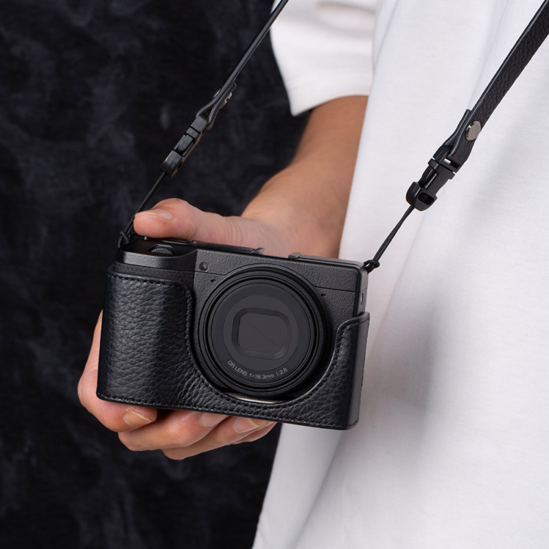 Τσάντα φωτογραφικής μηχανής από γνήσιο δέρμα, σε στυλ ώμου, unisex, άνοιξη 2025, οικιακή αποθήκευση
