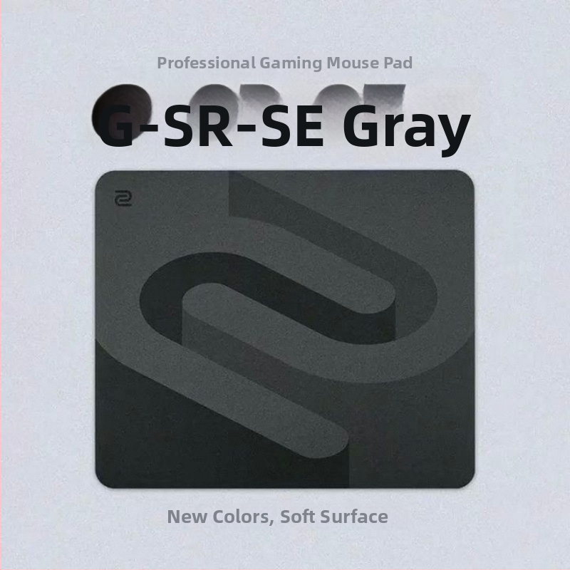 Подложка за мишка - дебела, с уплътени ръбове, минималистичен дизайн (настолна подложка, гума, противохлъзгаща, инжекционно формиране, OEM/персонализиране)