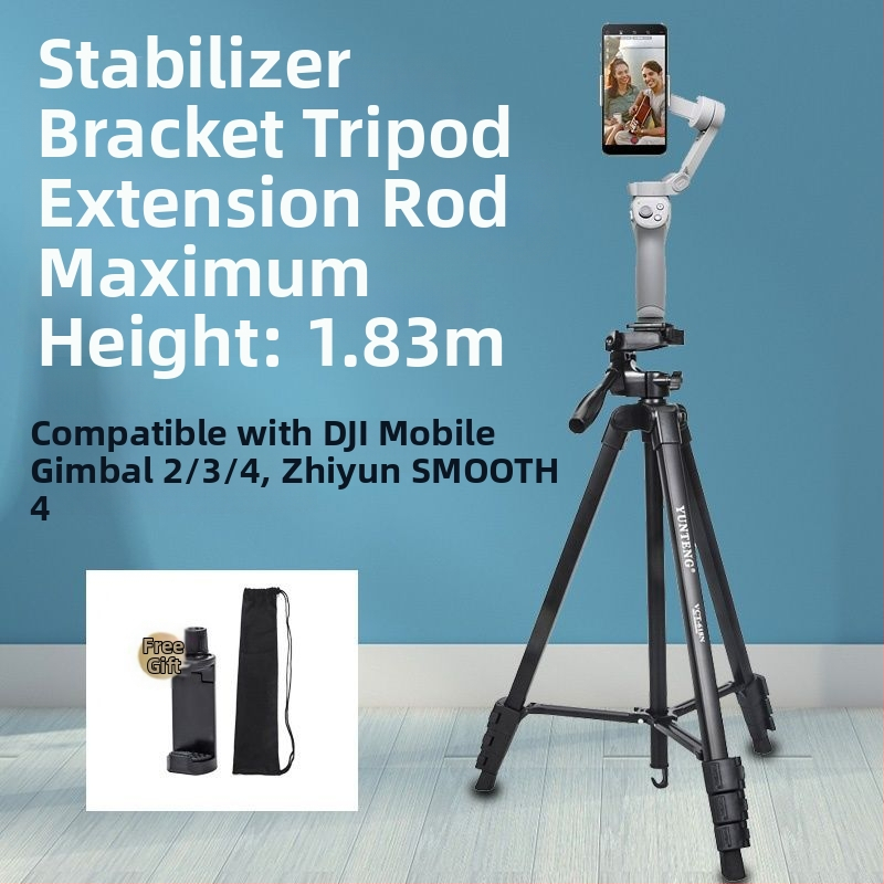 Prenosný držiak pre trojnožný stabilizátor DJI OM4/Osmo6, hliníková zliatina, univerzálna kompatibilita, hmotnosť 160 g