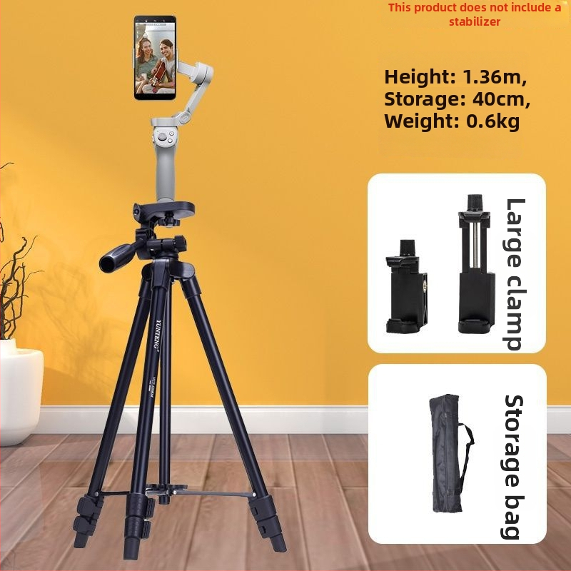 Prenosný držiak pre trojnožný stabilizátor DJI OM4/Osmo6, hliníková zliatina, univerzálna kompatibilita, hmotnosť 160 g