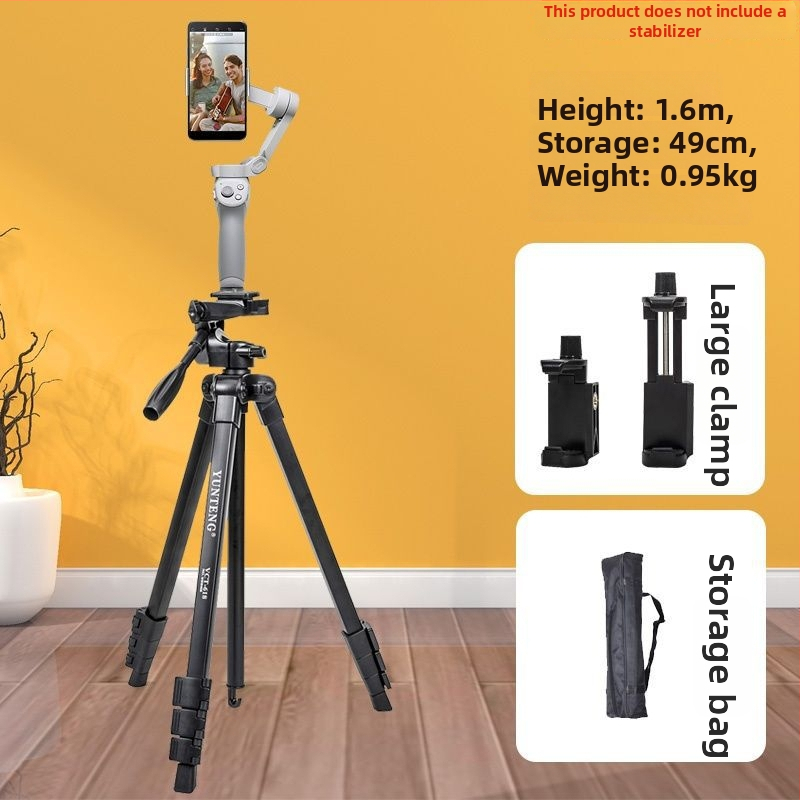 Prenosný držiak pre trojnožný stabilizátor DJI OM4/Osmo6, hliníková zliatina, univerzálna kompatibilita, hmotnosť 160 g