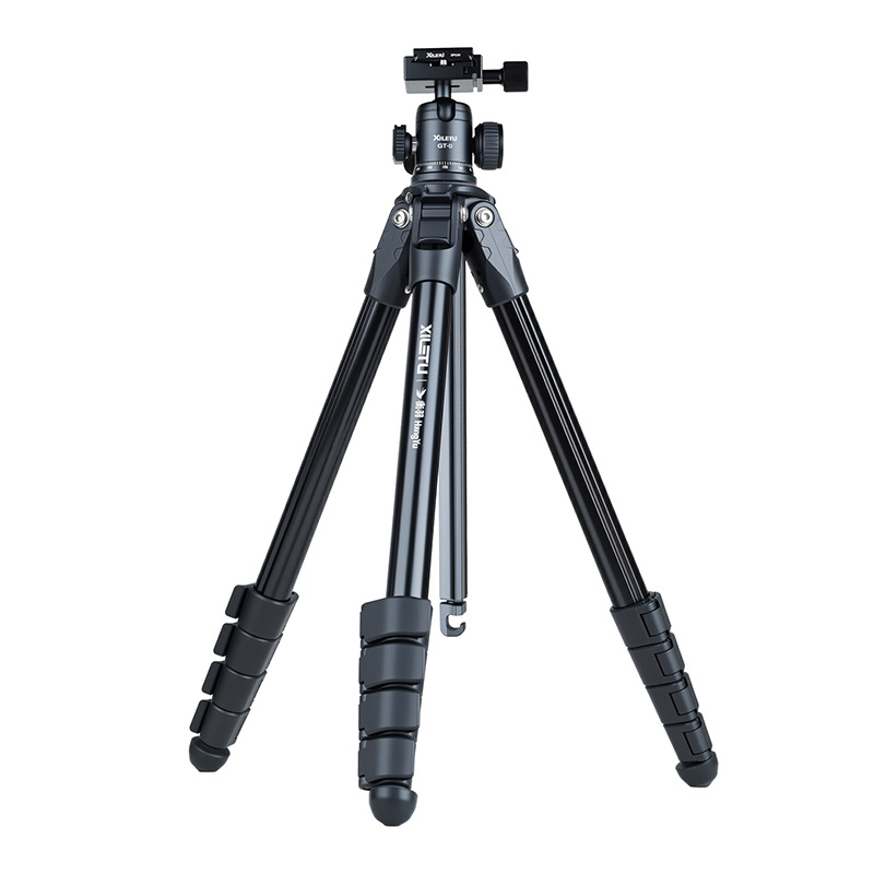 Τρίποδο από αλουμίνιο με κεφαλή σφαίρας, 4 τμήματα, πλάκα γρήγορης απελευθέρωσης, βάρος 1,33 kg