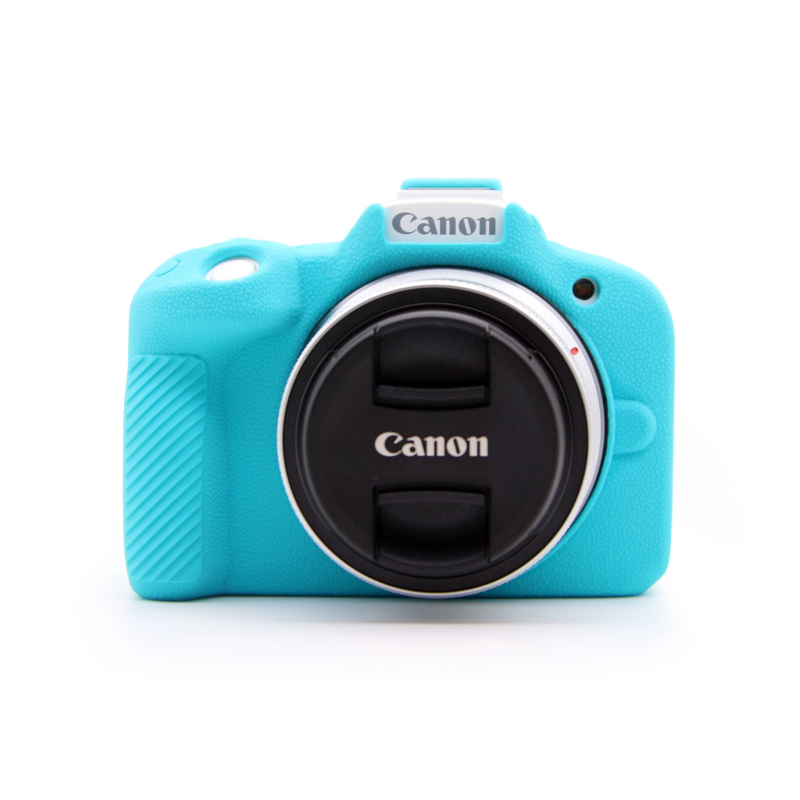 Carcasă din silicon pentru Canon EOS R50; protecție rezistentă; stil clutch; finisaj mat