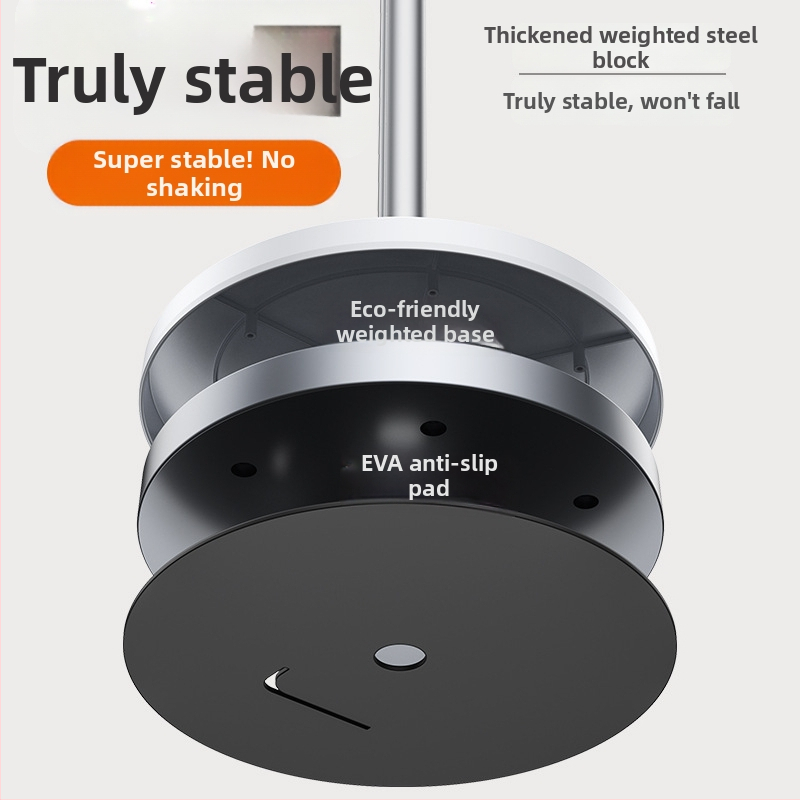 Suport de podea pentru telefon mobil — aliaj, reglare cu mai multe unghiuri, unghi mic pentru filmare de sus, compatibil cu 95% dintre telefoane, ideal pentru streaming live.