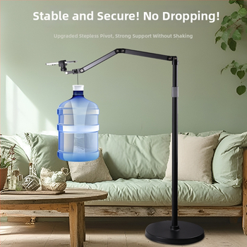 Stojan pre živé vysielanie na podlahe pre telefón, vysúvací, ultra široký uhol, model XY-39