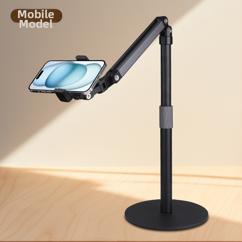 Stojan pre živé vysielanie na podlahe pre telefón, vysúvací, ultra široký uhol, model XY-39