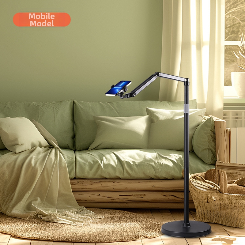 Stojan pre živé vysielanie na podlahe pre telefón, vysúvací, ultra široký uhol, model XY-39