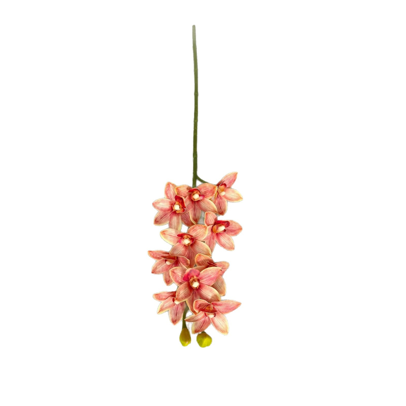 Phalaenopsis umjetni cvjetovi (10 glavica) – PU materijal, DIY cvjetni aranžmani, vjenčana dekoracija, rekviziti za fotografiju
