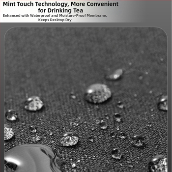 Extra veľká ľanová podložka pod stôl – protišmyková, prírodná guma, jednostranná, povrch s tepelno-prenosom