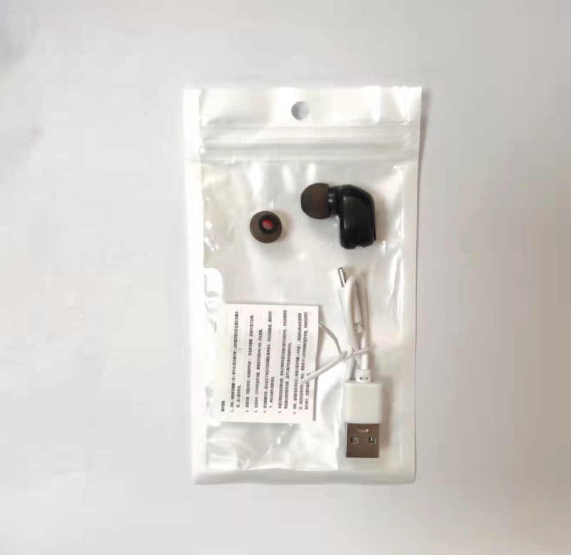 X6 Bluetooth slúchadlá – ultra kompaktné jednosečné in-ear, Bluetooth 5.0, dosah 15 m, IPX4, NFC, hlasové ovládanie