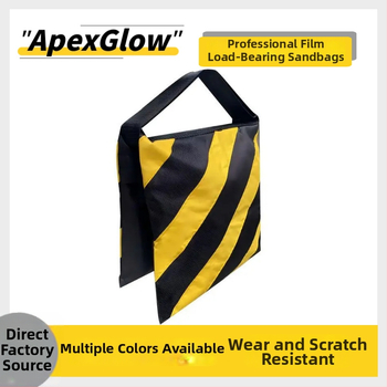 Zhuohui Vyvažovacie vrecko na piesok BLACK01 pre fotografiu – kapacita 2-5 kg, materiál Oxford látka