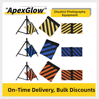 Zhuohui Vyvažovacie vrecko na piesok BLACK01 pre fotografiu – kapacita 2-5 kg, materiál Oxford látka