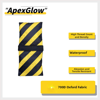 Zhuohui Vyvažovacie vrecko na piesok BLACK01 pre fotografiu – kapacita 2-5 kg, materiál Oxford látka