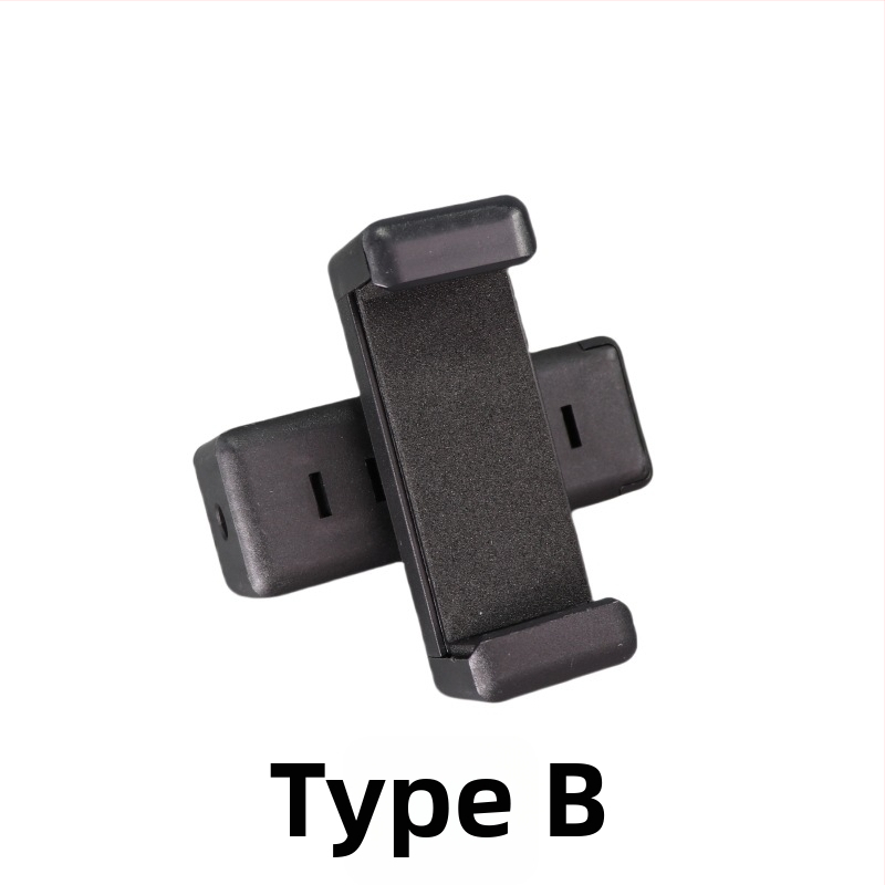 HY-S2 Suport pentru telefon, din plastic, universal; suport dublu pentru telefon, stație teleprompter, pentru birou sau în mână, suport pentru două camere