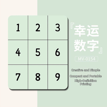 Stolná podložka z prírodnej gumy, protišmyková, potlač tepelného transferu, OEM prispôsobiteľná, karikatúrny dizajn