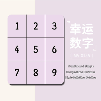 Stolná podložka z prírodnej gumy, protišmyková, potlač tepelného transferu, OEM prispôsobiteľná, karikatúrny dizajn