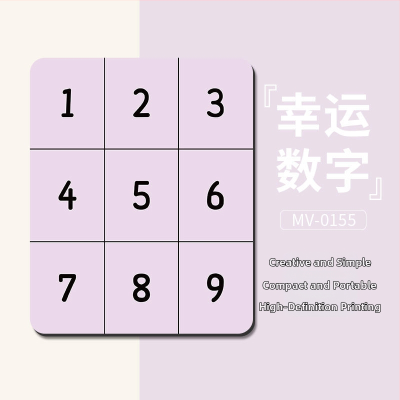 Stolná podložka z prírodnej gumy, protišmyková, potlač tepelného transferu, OEM prispôsobiteľná, karikatúrny dizajn