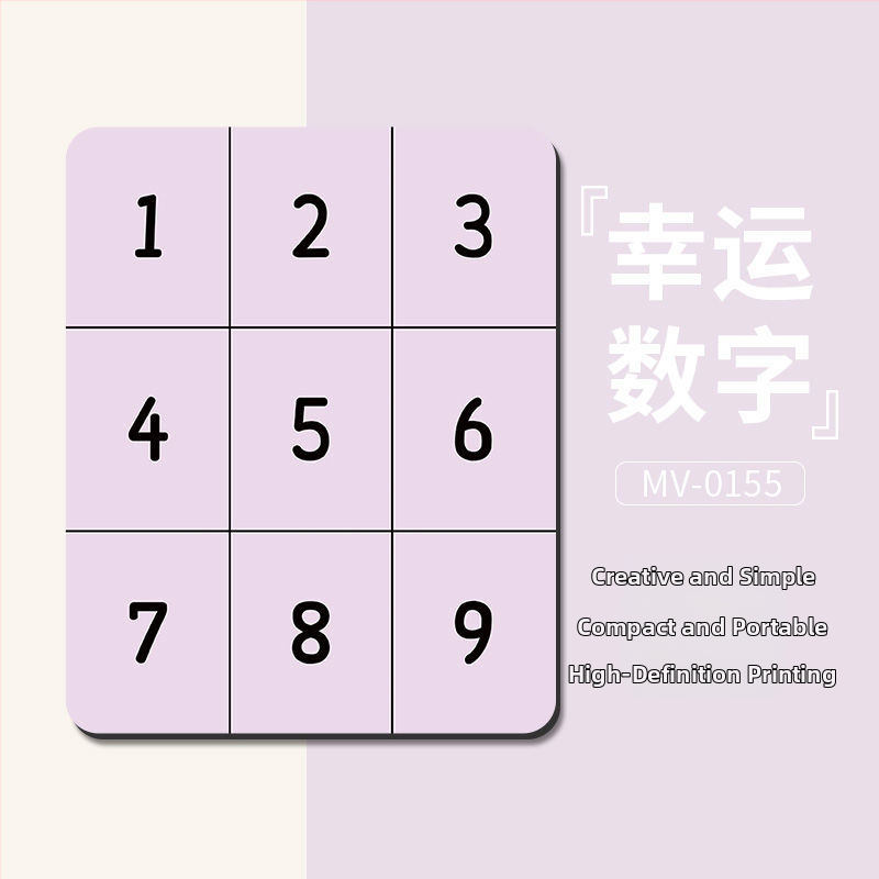 Stolná podložka z prírodnej gumy, protišmyková, potlač tepelného transferu, OEM prispôsobiteľná, karikatúrny dizajn