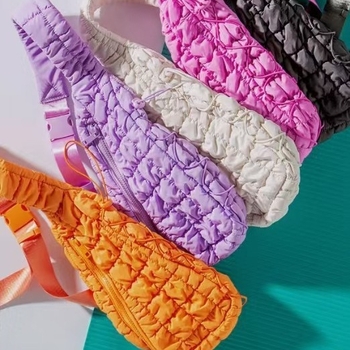 Ženska crossbody torbica u ulicnom stilu, najlon, proljeće 2024, zatvarač, unutarnja džep