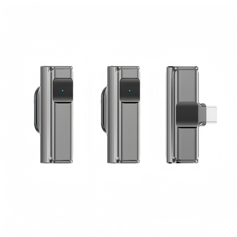 Všetko-v-jednom Lavalier mikrofón a stojan na telefón s 360° otáčaním, zliatina