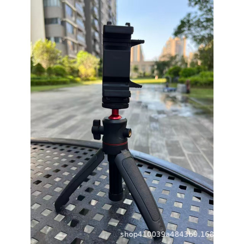 Trepied pentru selfie TOPLING Top-2 pentru telefoane mobile și camere – ABS, 3 secțiuni, încărcare maximă 2 kg, fără Bluetooth