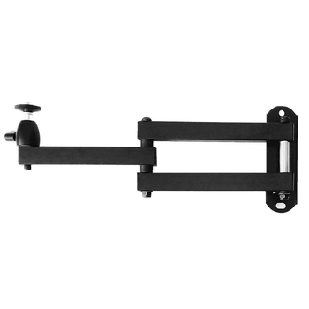 Nástenný držiak na projektor so sklápacím poličkou