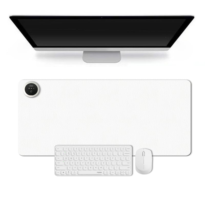 Heat-1 Голяма кожена нагревателна подложка за бюро с подгряване на ръката — персонализирана по чертежи, печатано лого