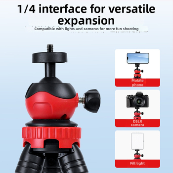 Trepied octopus pentru telefoane mobile și camere – Brand Beautiful times, Tip Lazy stand, Material Plastic, Stil General