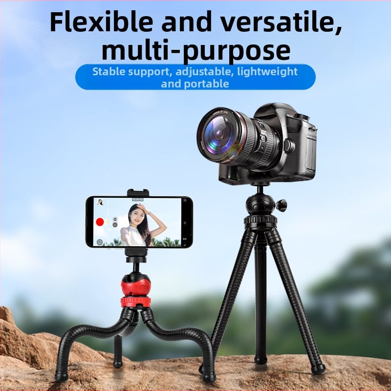 Trepied octopus pentru telefoane mobile și camere – Brand Beautiful times, Tip Lazy stand, Material Plastic, Stil General