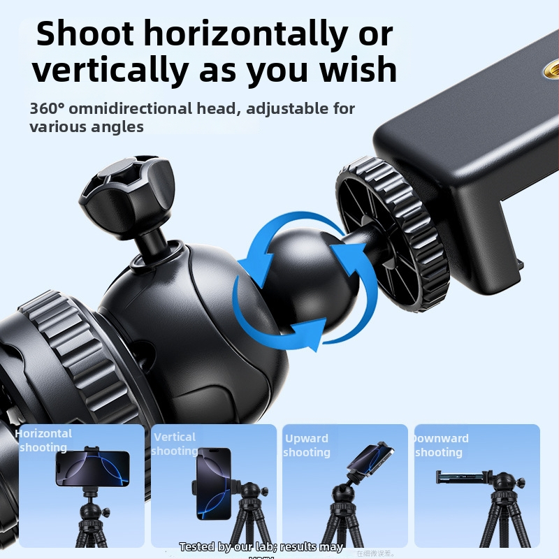 Trepied octopus pentru telefoane mobile și camere – Brand Beautiful times, Tip Lazy stand, Material Plastic, Stil General