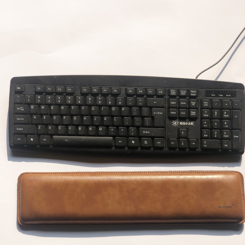 Клавиатурна подложка за китката, Cortex материал, едностранна, размери 450×90×20 мм