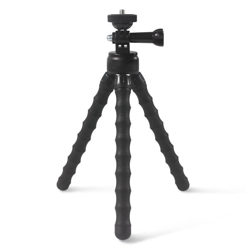 Benbenhu Dy-zm-16 tripod/glava za mobitel i GoPro – ABS/TPR/metal, maksimalna nosivost 2 kg, težina 156 g
