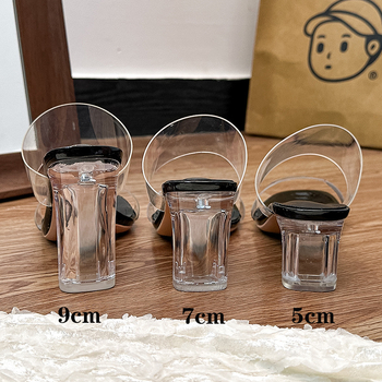 Permatomi moterų sandalai su krištolais, vidutinio kulno blokas, vienos juostos, PVC viršus, gumos padas