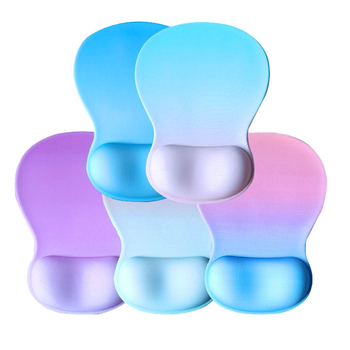 Подложка за китката на мишката — силиконов плат, едностранна, подпора за китката, инжекционно формована