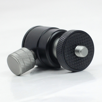 Mini gimbal trojpod sférický pre mobilný telefón a SLR fotoaparát, hliníková zliatina, 1/4" závit, horizontálne 360°, vertikálne 180°, hmotnosť 40 g