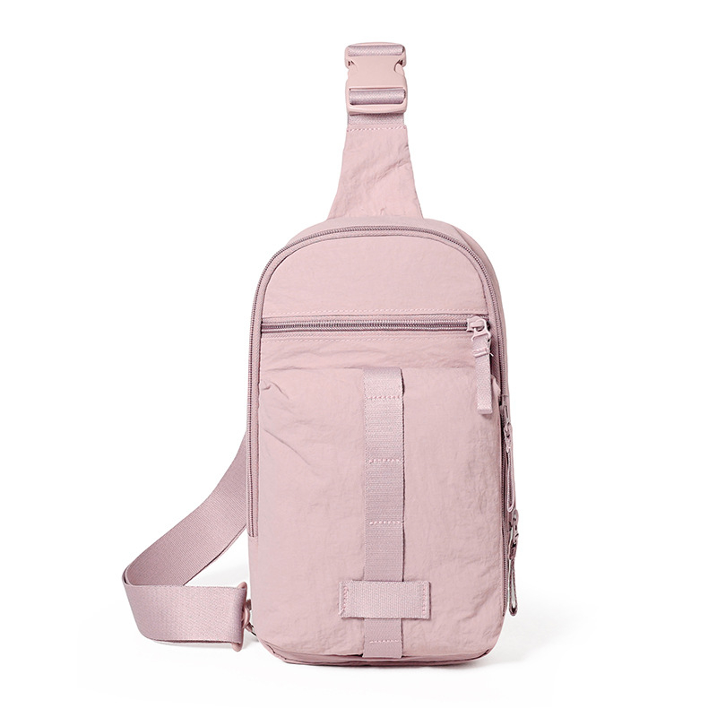 Torba za prsa Crossbody, Najlon, Urban Simplicity, Proljeće 2025, Zip, Prostor za prijenosno računalo