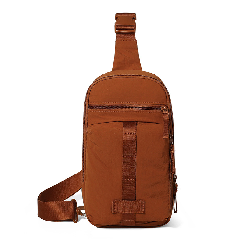 Torba za prsa Crossbody, Najlon, Urban Simplicity, Proljeće 2025, Zip, Prostor za prijenosno računalo