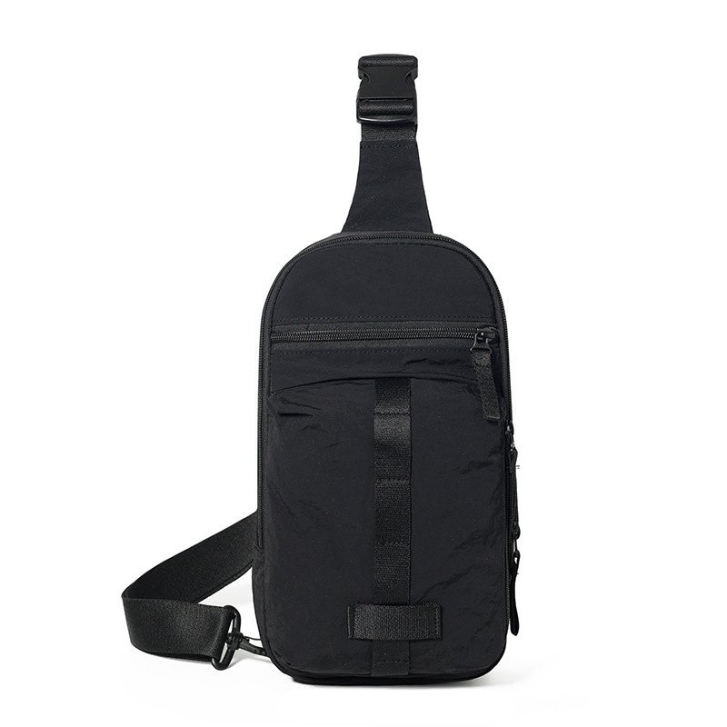 Torba za prsa Crossbody, Najlon, Urban Simplicity, Proljeće 2025, Zip, Prostor za prijenosno računalo
