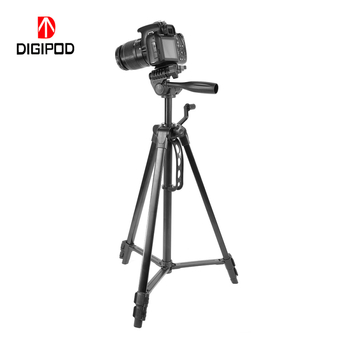 Τρίποδο για κινητό τηλέφωνο και κάμερα χωρίς καθρέφτη, φορητός μεταλλικός στύλος με 3 τμήματα, πλάκα γρήγορης απελευθέρωσης, αντοχή 2 kg, μέγιστη διάμετρος σωλήνα 20 mm, βάρος 0,91–1,02 kg