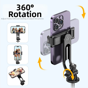 Selfie tyčový statív pre kamery a smartfóny | Materiál: ABS + hliníková zliatina | 1/4-inch závit na uchytenie | Model: C12/C13 | Kompatibilný s DJI Pocket 3 / Insta360