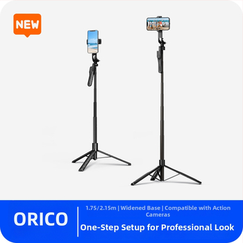 Orico K29 Bluetooth selfie tyč – ručný stabilizátor a podlahový statív pre kameru a živé vysielanie