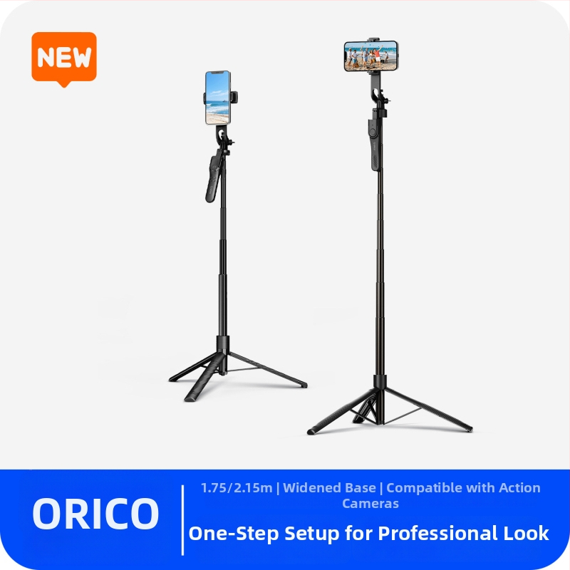 Orico K29 Bluetooth selfie tyč – ručný stabilizátor a podlahový statív pre kameru a živé vysielanie